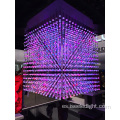 Crystal LED Ball String Cambio de color Control DMX